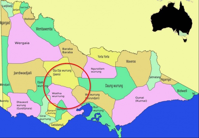 Aboriginal Country Map