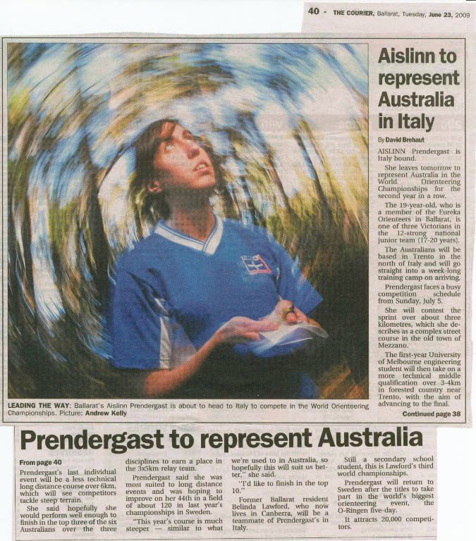 Ballarat Courier Sports Page 23 Jun 2009