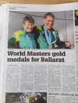 World Masters Gold Medals for the Lawfords