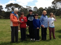 Eureka clean sweep on the D course - 1, 2, 3!